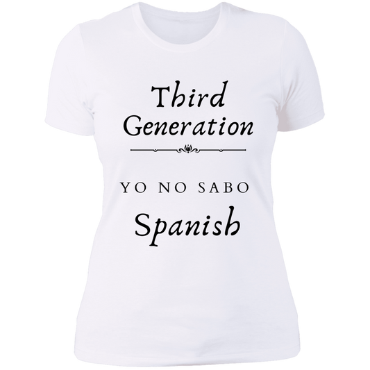 NL3900 Ladies' Boyfriend T-Shirt - Third Generation