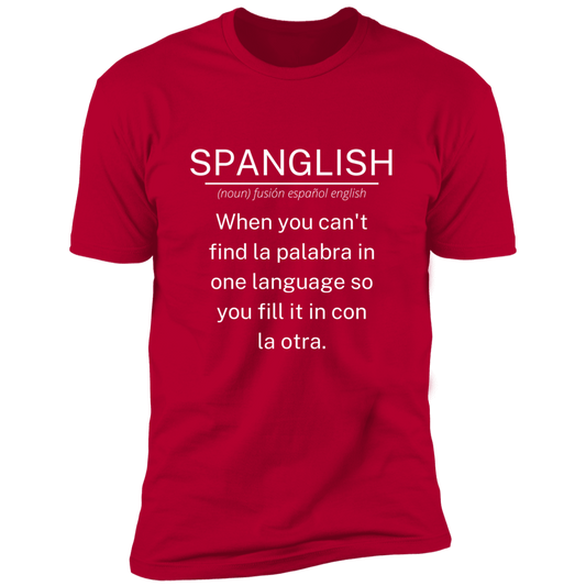 Z61x Premium Short Sleeve Tee - Spanglish description