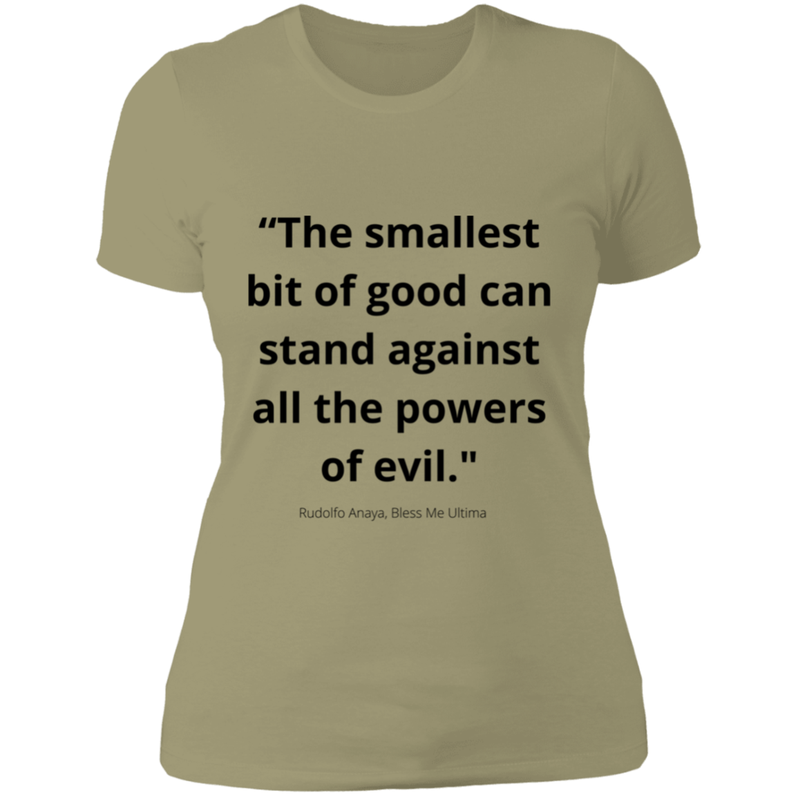 NL3900 Ladies' Boyfriend T-Shirt - Good and evil