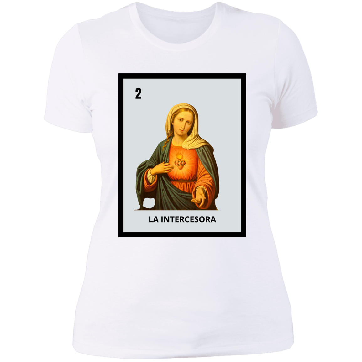 NL3900 Ladies' Boyfriend T-Shirt - La intercesora