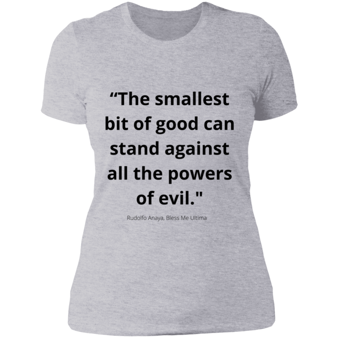 NL3900 Ladies' Boyfriend T-Shirt - Good and evil