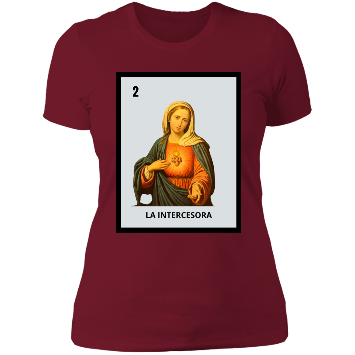 NL3900 Ladies' Boyfriend T-Shirt - La intercesora