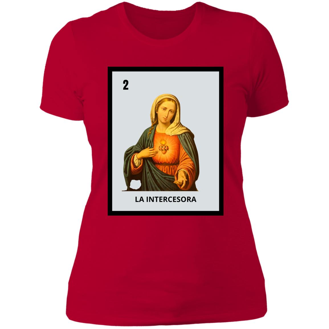 NL3900 Ladies' Boyfriend T-Shirt - La intercesora