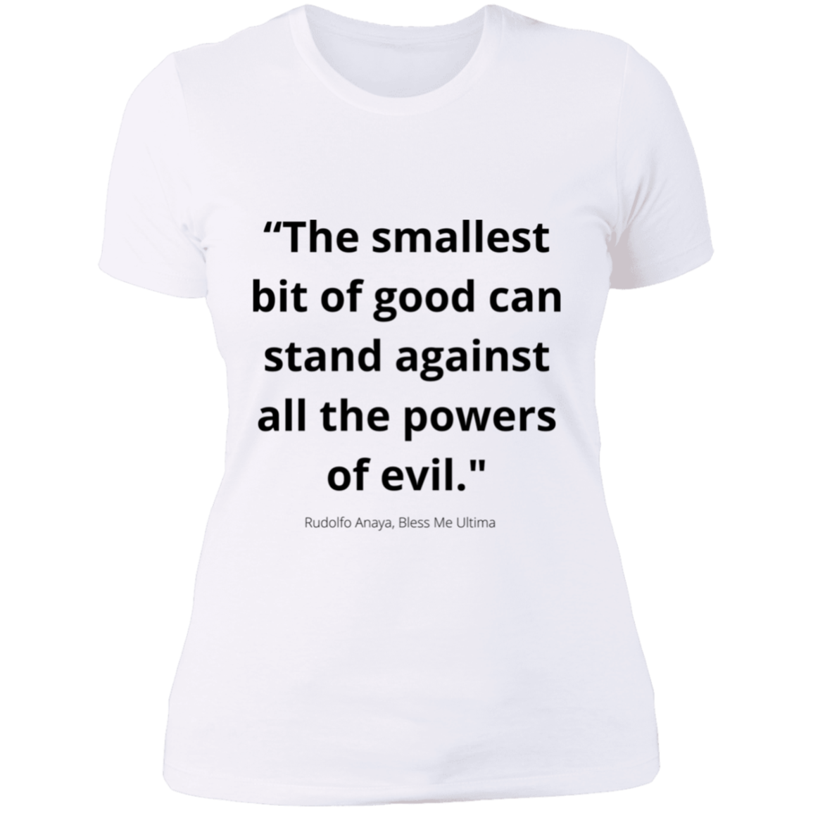 NL3900 Ladies' Boyfriend T-Shirt - Good and evil