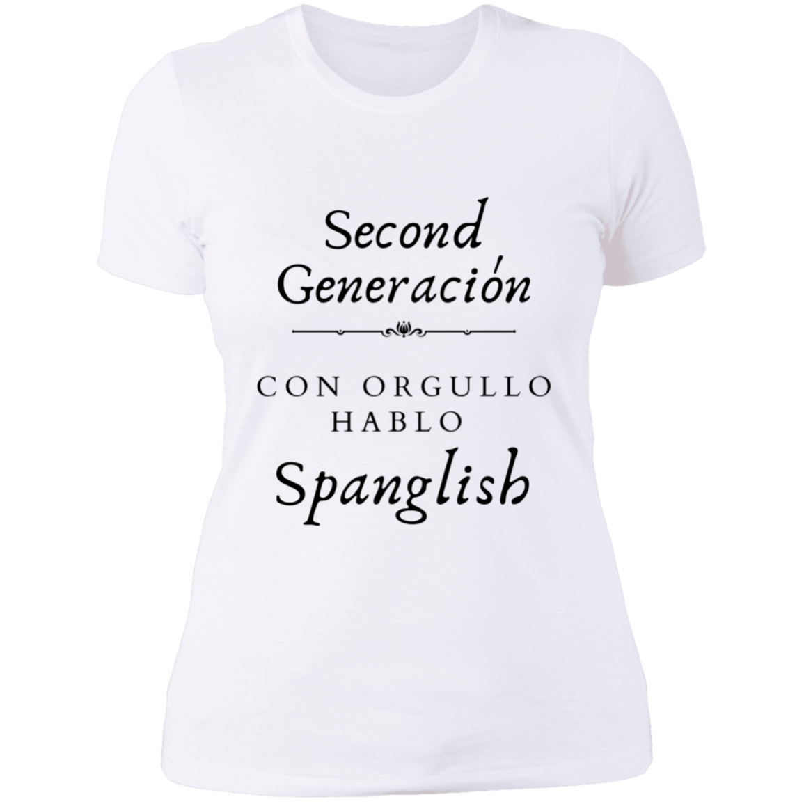 NL3900 Ladies' Boyfriend T-Shirt - Second Generacion