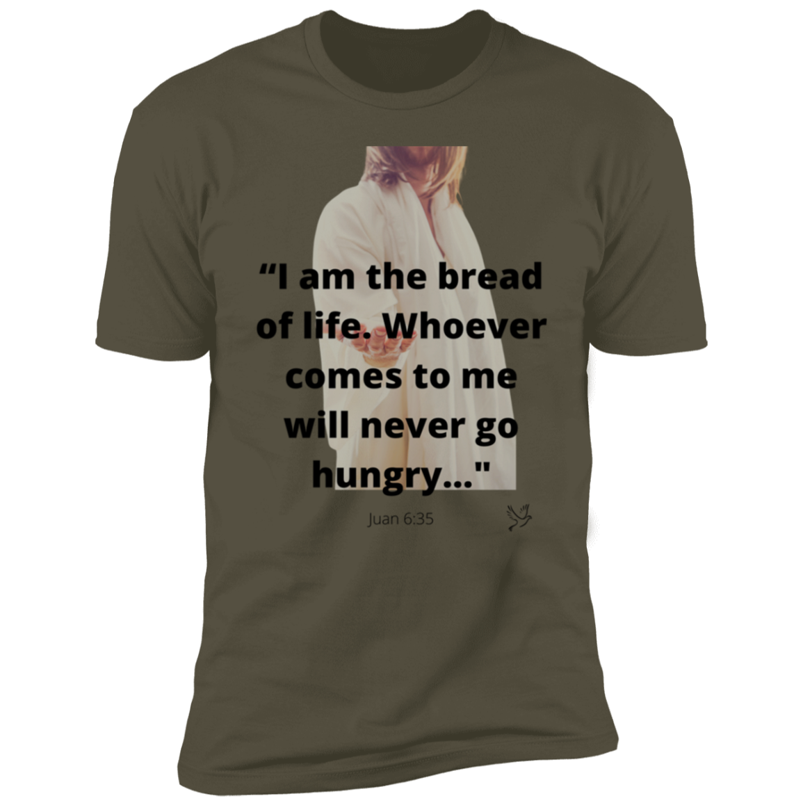 Z61x Premium Short Sleeve Tee - I am the bread of life