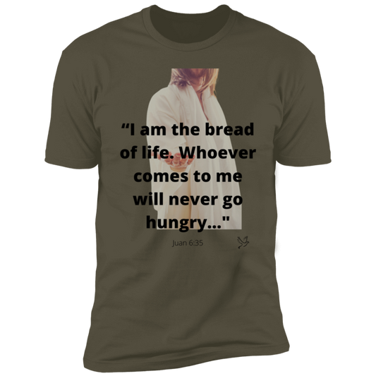 Z61x Premium Short Sleeve Tee - I am the bread of life